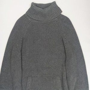 UGG Raelynn Sweater XL Gray Turtleneck Raglan Sleeves